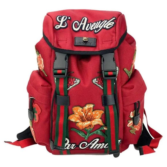 Gucci L'Aveugle Par Amour Techpack Backpack - Picture 1 of 8